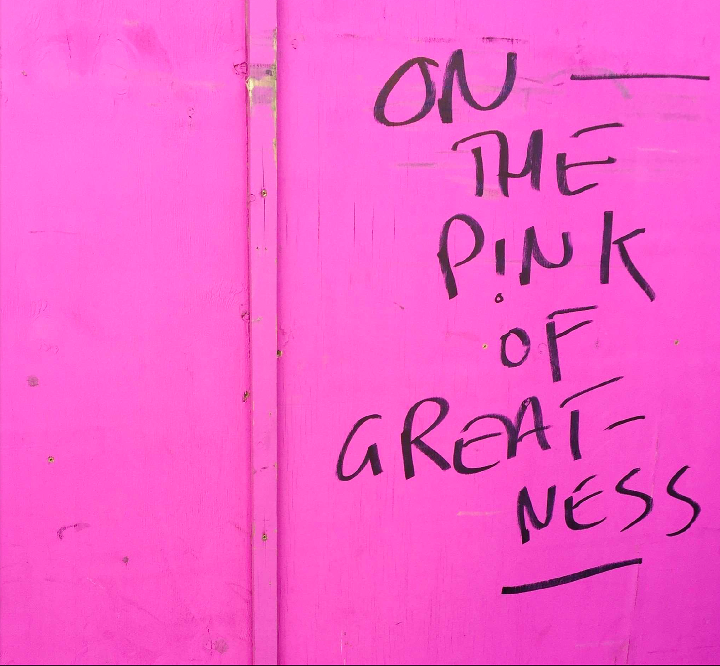 Pink of Greatness